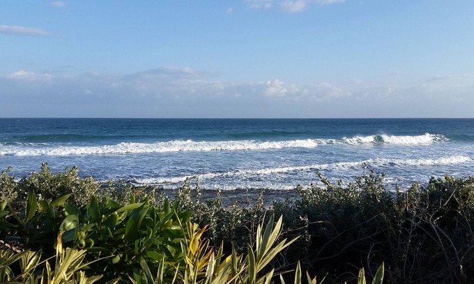 El Maamoura House | Holiday home direct access to the beach
