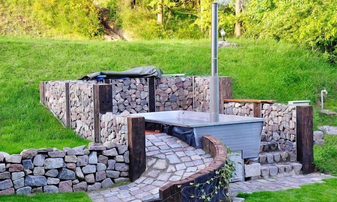 Bytow House | holiday home directly at the lake, Dabie