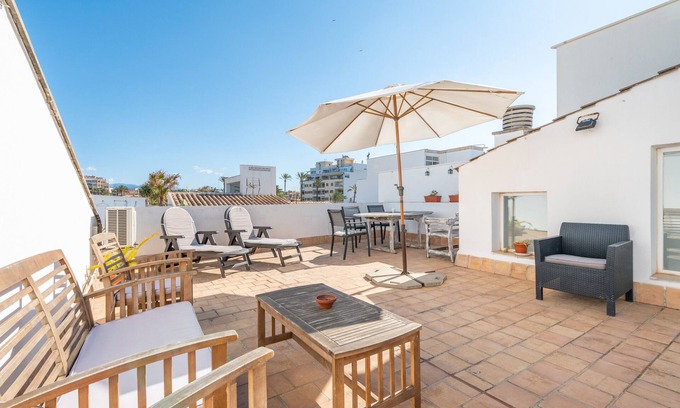 Puerto Maritimo House | Holiday Home "Can Marineta" in the Port of Portixol in Palma With Solarium