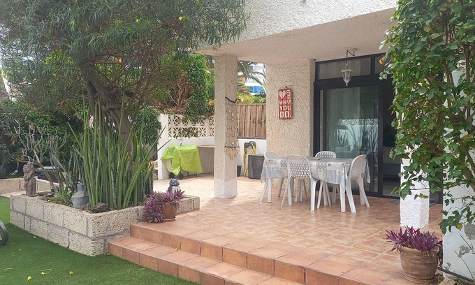 El Madronal Apartment | Holiday home with private garden and terrace near the beach