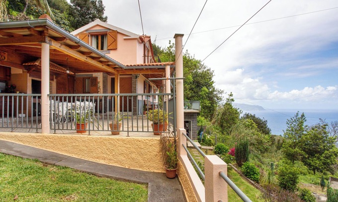 Ponta Delgada House | Holiday Home "Fantastic Holiday House" with Sea View, Private Terraces & Wi-Fi