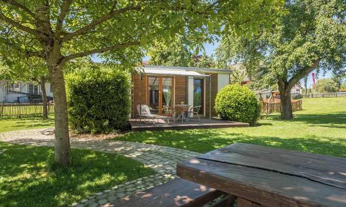 Deggenhausertal House | Holiday Home “ Ferienhaus Am Heidenbach” with Wi-Fi, Terrace & Garden