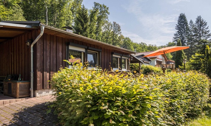 Neustadt/Harz House | Holiday Home 'Ferienhaus Lausekuppe Neustadt' with Private Terrace, Private Garden and Wi-Fi