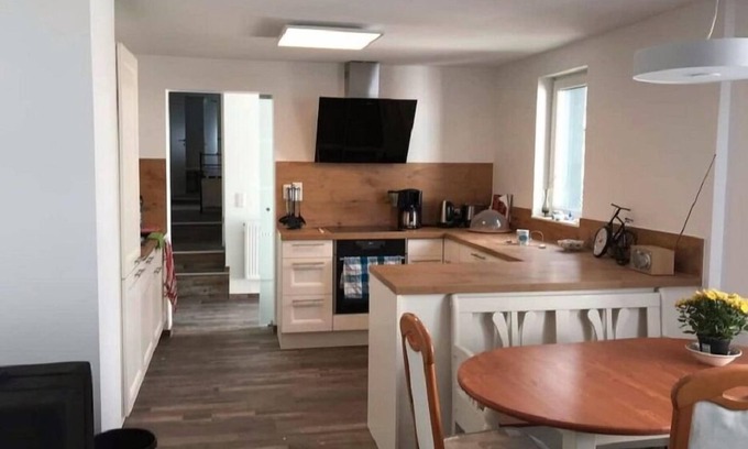 Harzgerode House | Holiday Home 'Ferienhaus Im Harz' with Private Terrace, Private Garden and Wi-Fi