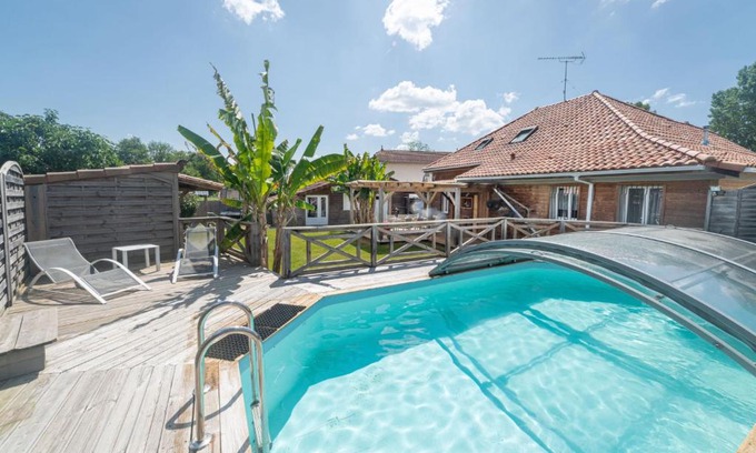 Contis-les-Bains House | Holiday Home Le Ranch by Interhome
