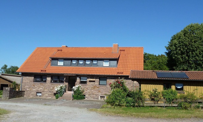 Trendelburg House | Holiday Home 'Hillebrand' with Private Terrace, Private Garden and Wi-Fi