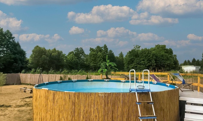 gmina Byton House | Holiday Home in Głuszyn with Private Pool