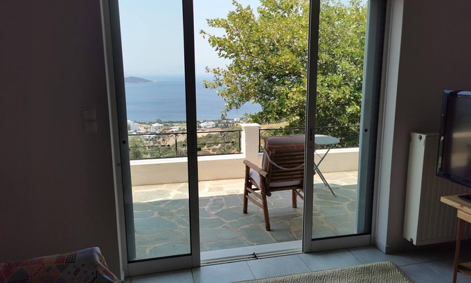 Marmari House | Holiday home in Greece (Evia, Marmari). Fantastic view! Up to 8 guests.