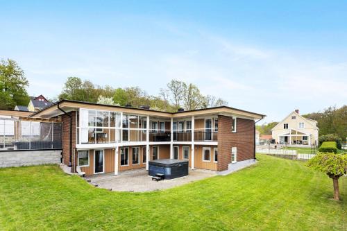 Ronneby House | Holiday home in Ronneby with swimming area and jetty