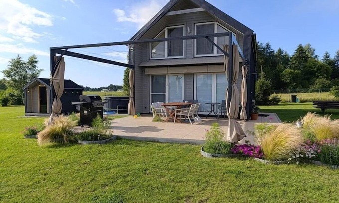 gmina Sianow House | Holiday Home in Sieciemin near Baltic Coast