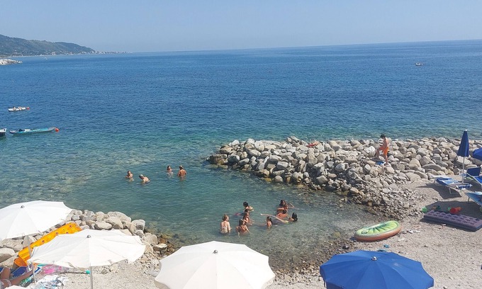 Montecorice House | Holiday Home 'Casa Sul Mare Cilento' with Sea View, Private Terrace and Balcony