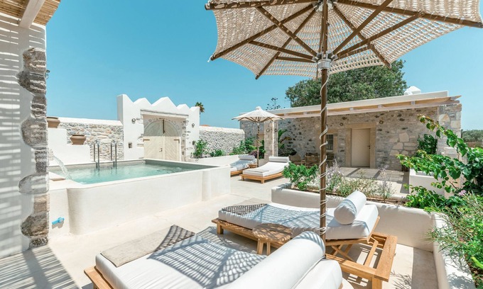 Kos House | Holiday Home 'Kyparissi Country House' with Mountain View, Wi-Fi and Air Conditioning