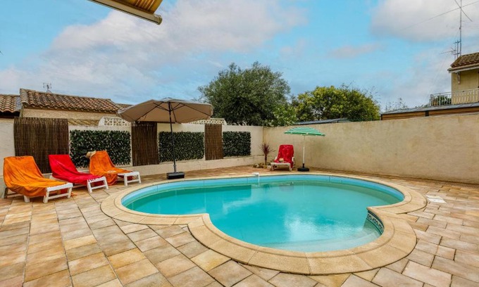 Sauvian House | Holiday Home La Voie Romaine by Interhome