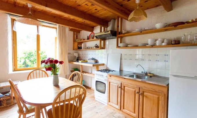Rieussec House | Holiday Home 'Le Camargue, Le Pont De Calmel' with Mountain View, Shared Pool and Private Terrace