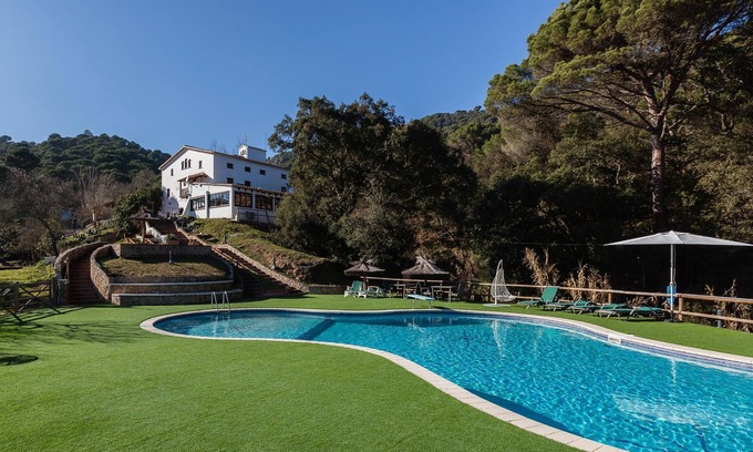 Tordera House | Holiday Home "Mas del Gall - Casa Nova" with Mountain View, Pool, Garden & Wi-Fi