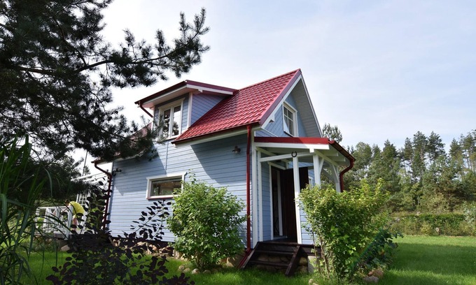 Parchowo House | Holiday Home near Lake Mausz with Sauna