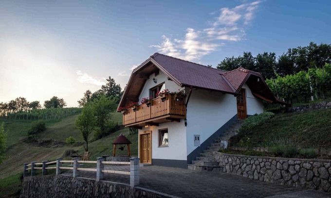 Cesnjice pri Trebelnem House | Holiday home on the vineyard hill near Trebnje