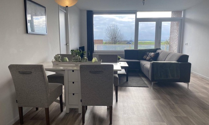 Burgerbrug Apartment | Holiday home Residenz Polderblick 18 in Burgerbrug. Suitable for 4 people, 1 bedroom.
