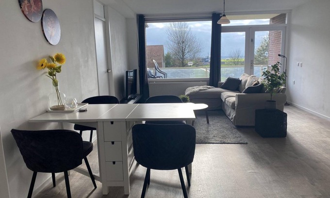 Burgervlotbrug Apartment | Holiday home Residenz Polderblick 11 in Burgerbrug. Suitable for 4 people, 1 bedroom.