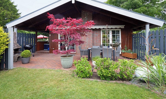 Hohenwestedt House | Holiday Home 'Rita In Falkenburg' with Terrace, Private Garden and Wi-Fi