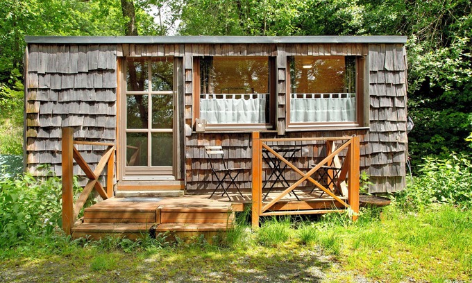 Schoellnach House | Holiday Home 'Tinyhaus 1' with Mountain View and Private Terrace