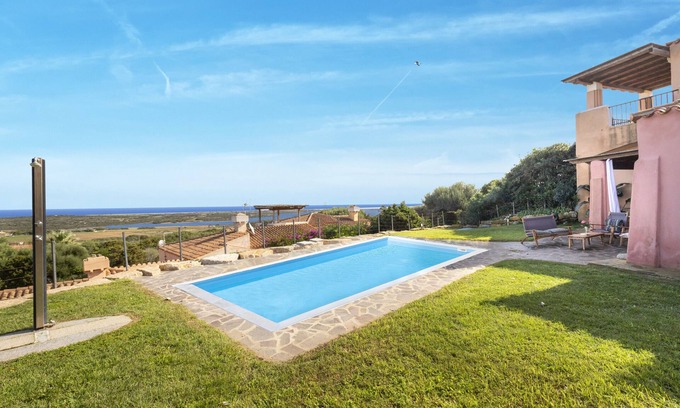 Punta De Su Turrione House | Holiday Home "Villa Sa Pintadera Stintino" with Private Pool and Terrace