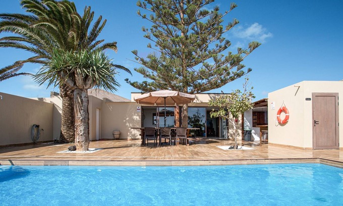 Tias Villa | Holiday Home “Villa Santana” with Mountain View, Pool, Terraces & WiFi