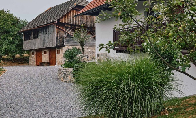 Bostanj House | Holiday home with a view of nature