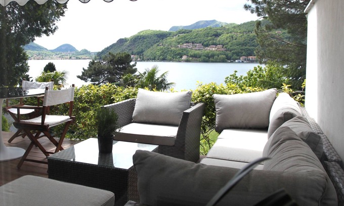 Morcote House | Holiday house Morcote for 1 - 2 persons with 1 bedroom - Twin house