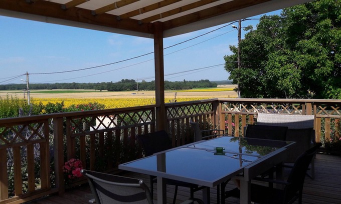 Arvert House | Holiday house near La Palmyre in quiet area -View on the countryside-