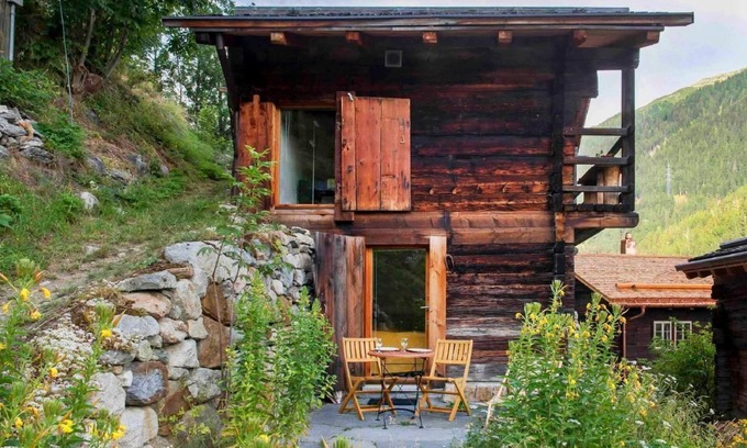 Niederwald Ski Chalet | Holiday house Niederwald for 1 - 2 persons with 1 bedroom - Farmhouse