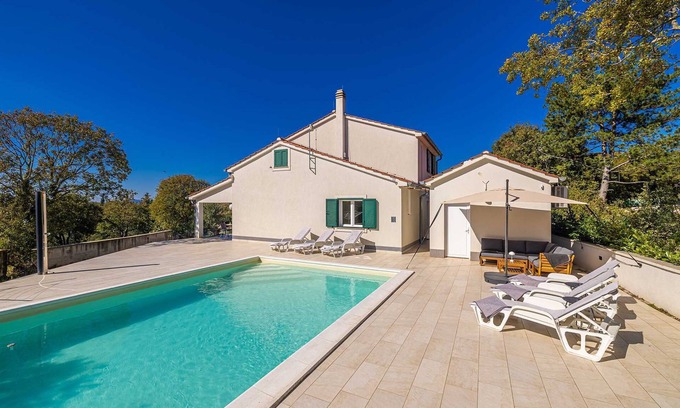 Kras Villa | Holiday house VILLA ANTON with private pool