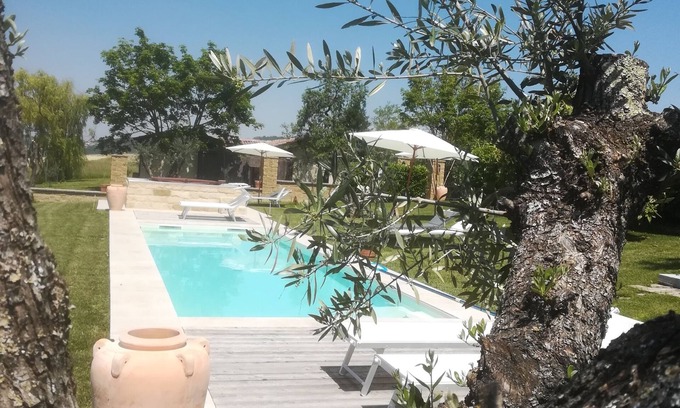 Ottiglio House | Holiday house with garden, pool, whirlpool, fitness & sauna