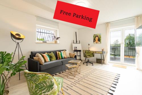 Monschau Apartment | HoliDeis - Art-Apartment - 3min to Monschau - big Terrace