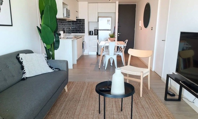 Historical District Apartment | HOM | 2D2B con Terraza/Parking y vista al Mar PNM