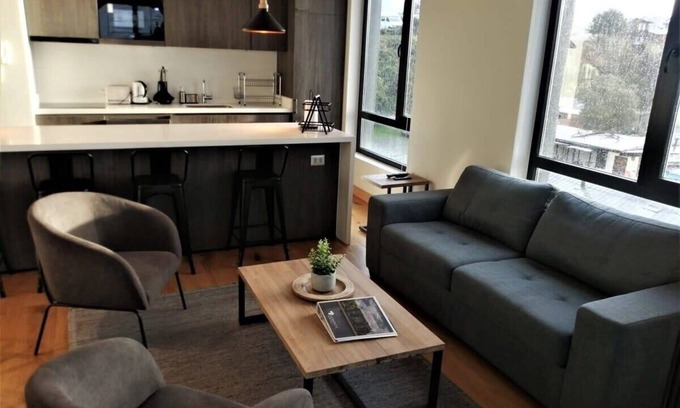 Puerto Varas Apartment | HOM I 3D2B Conjunto frente a la Costanera