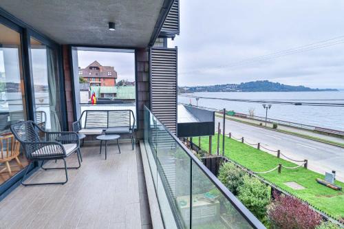 Puerto Varas Apartment | HOM I Depto Familiar 3D2B Terraza, Piscina y Parking