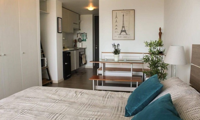 Antofagasta Apartment | HOM | Studio con Estacionamiento Vista al Mar PNM