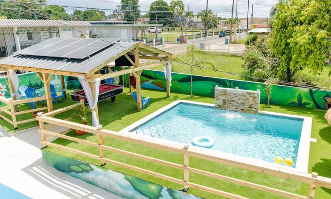 Borinquen House | Home for 15 Guests with Pool and Pool Table