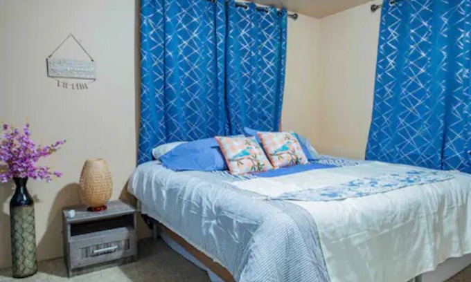 North Creek House | Home: Sleeps 4, Bedroom, Living, Bath, Office, Patio