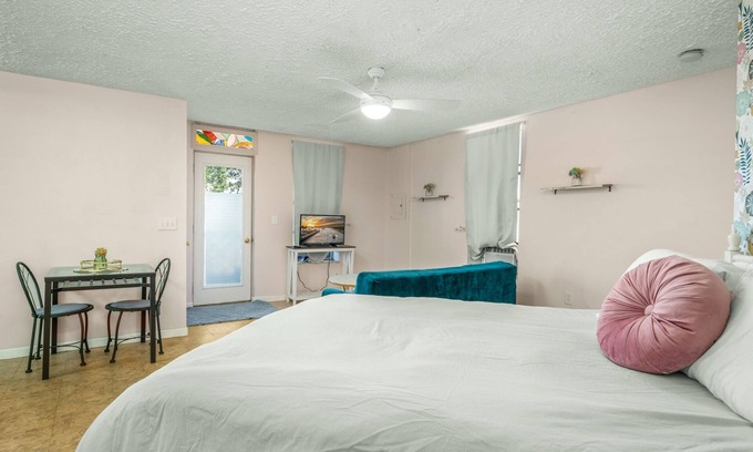 Sebring Apartment | Home Town Takeover Downtown Stay!- Views of the Postcard Mural