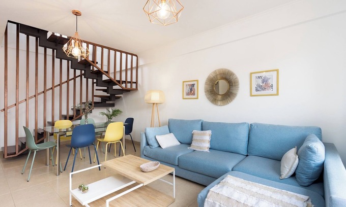 Las Caletillas Apartment | Home2Book Enchanting Seaviews Duplex, Pool&Terrace