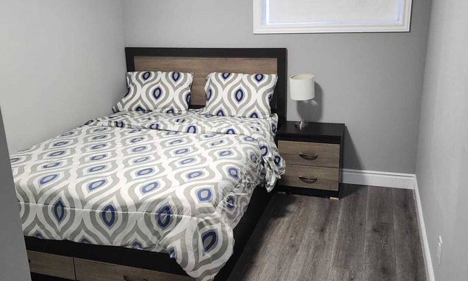 Thamesford House | Homely, cozy, spacious quiet basement apartment in a lovely neighborhood.