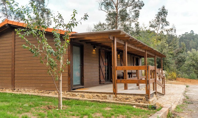 Branca Ski Chalet | Homerez - Charming Chalet in Branca with Shared Pool