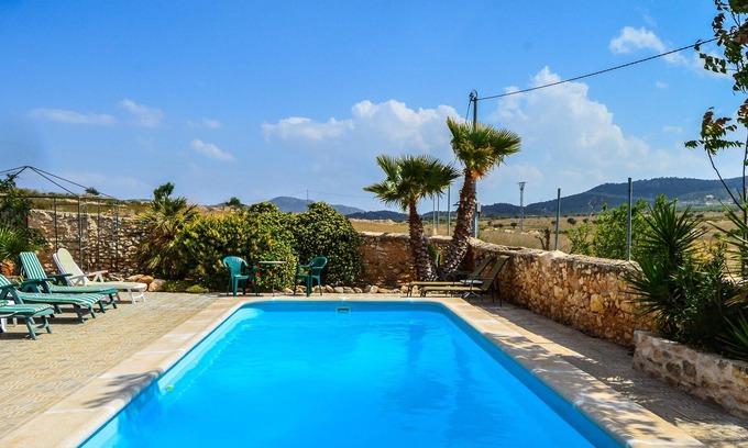 Abanilla Ski Chalet | Homerez - Amazing chalet for 28 ppl. with swimming-pool and terrace at Abanilla