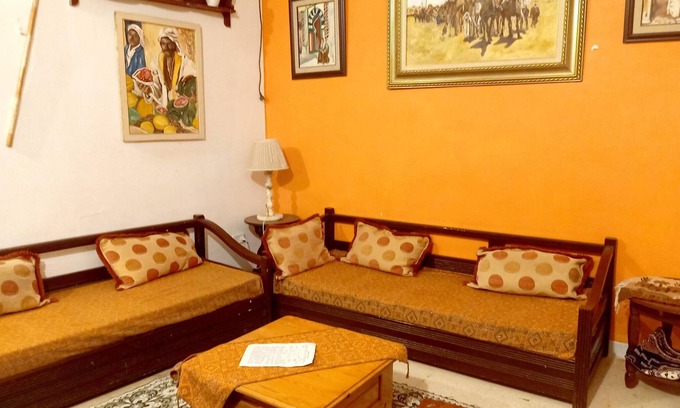 Medina of Tunis Apartment | Homerez - Apartment 4 km from the beach for 5 pers. with terrace in Tunis