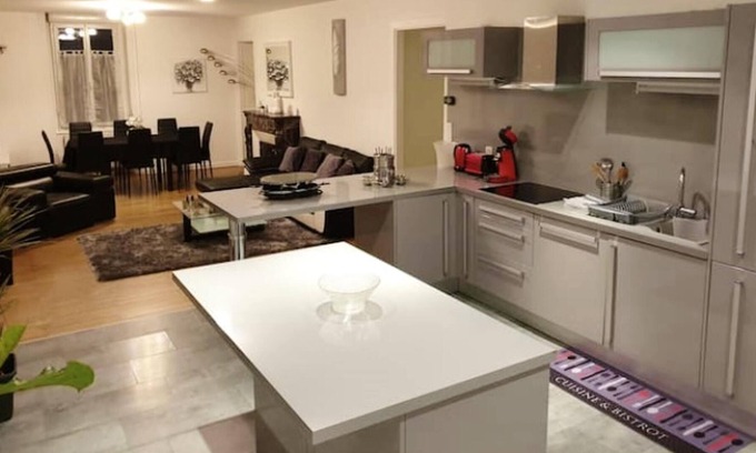 Morez Apartment | Homerez - Appartement 14 km away from the slopes for 8 ppl. at Hauts-de-Bienne