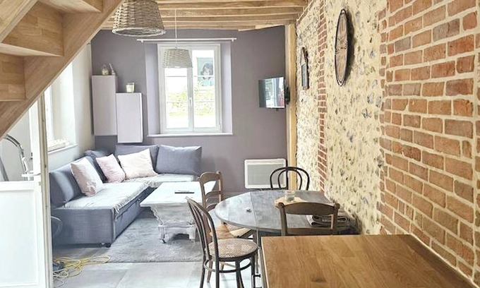 Neuf-Marche House | Homerez - Beautiful house for 4 ppl. with garden and terrace at Neuf-Marché