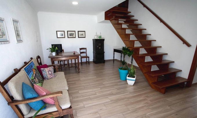 Urzelina House | Homerez - Big house for 19 ppl. with sea view and garden at Urzelina
