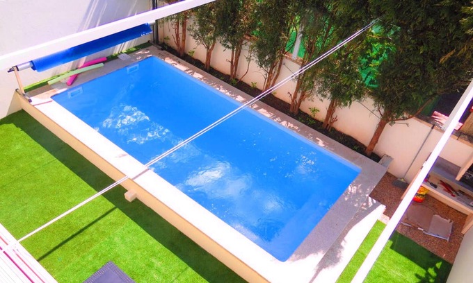 Campanha Villa | Homerez - Big villa 16 km away from the beach with swimming-pool and jacuzzi